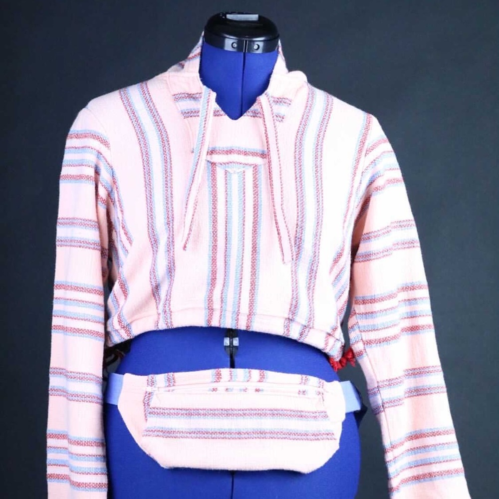 Custom 1 of 1 piece! Crop top and Fanny pack!